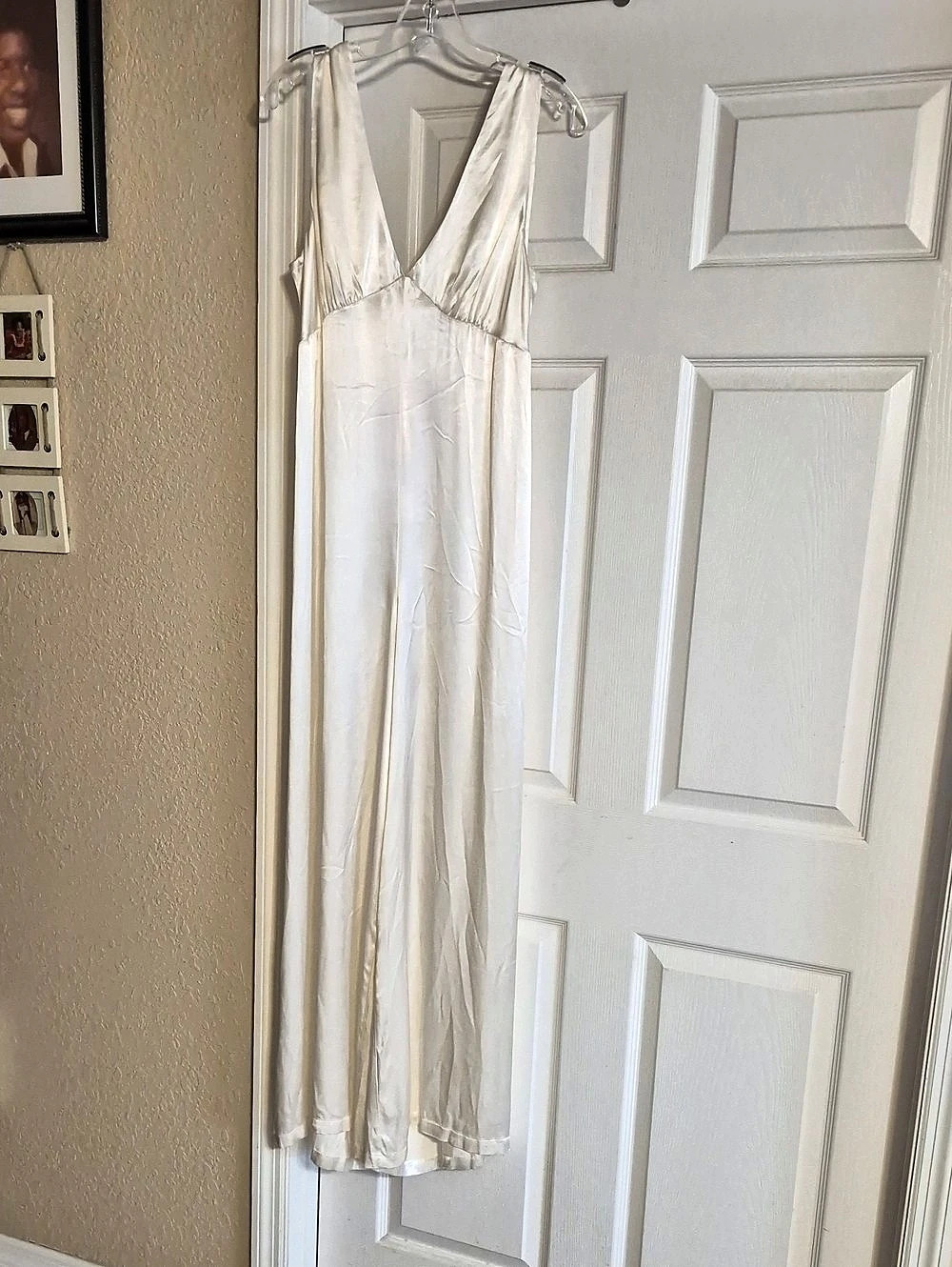 Topshop Jumpsuit In Off White Size 8 NWT